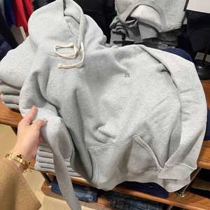 Felpa Invernale da Uomo con Cappuccio e Logo Ricamato Personalizzato in Tinta Unita - Product Image 3