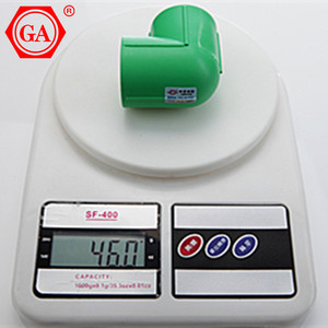 Accesorio de tubería de codo <span class=keywords><strong>Ppr</strong></span> de 90 grados para agua caliente y fría, serie <span class=keywords><strong>PPR</strong></span> verde, 20-63mm, 2- - Product Image 6