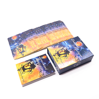 Cartes Oracle en papier impression personnalisée, pont du Tarot Mystique, cartes couleur or