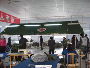 Tenda Médica de <span class=keywords><strong>Hospital</strong></span> de Campo com Estrutura de Postes - Product Image 5