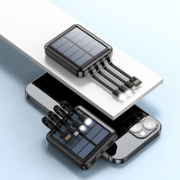 Vente directe d'usine 5000Mah Power Bank Chargeur de batterie externe portable 10000Mah 20000Mah Powerbank ultra mince