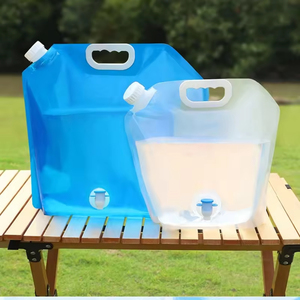 Vente en gros de réservoirs d'eau pliables portables en plastique imperméable de 10 L pour le camping - Product Image 4