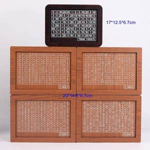 Retro Storage Wooden <b>Money</b> <b>Box</b> With Counter - Product Image 3