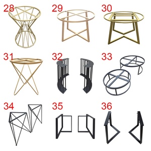 Pièces de quincaillerie pour meubles, pieds de table en métal pour salle à manger, bureau, table basse - Product Image 5