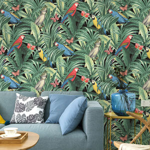 Decorazione domestica bassa moq foresta soggiorno foglia uccello 3d pvc <span class=keywords><strong>carta</strong></span> <span class=keywords><strong>da</strong></span> <span class=keywords><strong>parati</strong></span> - Product Image 2