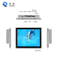 Rockchip RK3568B2 IP65 Étanche Montage Mural Intégré Véritable Écran Plat Pc Android Tout en Un Écran Tactile Ordinateur Industriel
