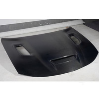 Capot moteur en fibre de carbone véritable pour Dodge Charger SRT Hellcat Redeye, couvre-moteur en fibre de carbone 2015-2023