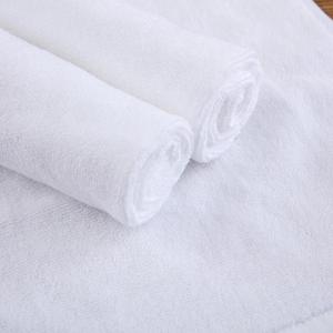 Bán Buôn Đồng Bằng Màu Trắng Khăn Set 100% Cotton Nhiệt Terry Khăn Tay Cho Khách Sạn Nhà Phòng Tắm - Product Image 5
