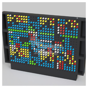 Panneau mural sensoriel coloré <span class=keywords><strong>Lite</strong></span> <span class=keywords><strong>Brite</strong></span> tendance pour enfants, équipement de jeu interactif personnalisable en couleur et taille pour centres commerciaux - Product Image 6