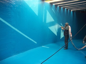 Revestimiento Impermeable para Pisos de Concreto en Piscinas y Parques Acuáticos, Revestimiento Polimérico Antideslizante de Alta Transparencia, Precios de Revestimiento de Poliurea - Product Image 6