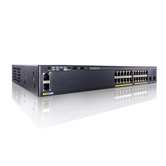 WS-C2960X-24TS-L 24 Port Gigabit Network Switch Stackable 4xSFP Uplink