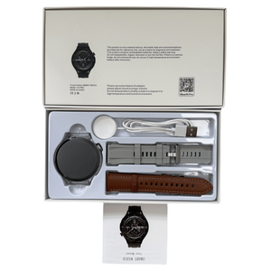 Wearfit Pro <span class=keywords><strong>V3</strong></span> smartwatch สำหรับผู้ชายหน้าจอกลม360*360 IP67แบตเตอรี่ขนาดใหญ่2สายนาฬิกาสปอร์ตกำไลข้อมือฟังก์ชันนับก้าว - Product Image 5