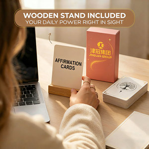 Cartes de Remerciement de Haute Qualité pour la Famille, Cartes <span class=keywords><strong>d</strong></span>'Affirmation Positive de Luxe à Marque Privée pour l'<span class=keywords><strong>Amour</strong></span> de Soi, Vente en Gros - Product Image 2