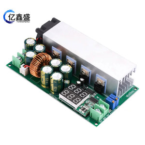 Dc Dc <b>Converter</b> 12-80V 20A Adjustable <b>Voltage</b> Current Display Power Supply Module Electronics Project Industrial Equipment - Product Image 5