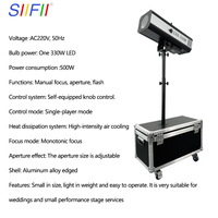 LED 330w Focus Spot Follow Laser Light 7R Blanc RGBW Emission Couleur Aluminium DMX512 Vente en gros pour Concerts IP20
