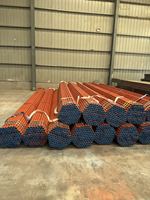 Tube en acier au carbone pour la lutte contre les incendies homologué FM ASTM A53 Gr.B, galvanisé à chaud, tube en acier de protection incendie SCH10