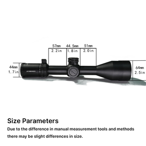 Lunette de visée BANGBANG 6-36X56 SFIR FFP, tube de 30 mm, système optique HD avec éclairage pour l'observation de la faune - Product Image 4