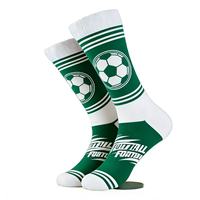 Chaussettes de sport fantaisie pour hommes grandes tailles, en coton jacquard, motifs football, tennis, volley-ball, ping-pong, amusantes, décontractées, vente en gros