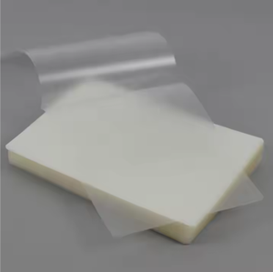 Cao cấp trong suốt phổ nhiệt cán tấm Túi Glossy Pet nhựa cuộn cho ảnh thẻ giấy tập tin <span class=keywords><strong>Laminator</strong></span> - Product Image 6