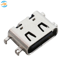 Connecteur de type C 16 broches personnalisé en gros remplacer TE Molex JST USB SMT Port de prise de charge 16p femelle Port de prise de charge de type C