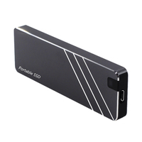 أقراص صلبة خارجية 2.5 بوصة USB 3.0 نوع-C SSD سعة 500 جيجابايت محمولة لأجهزة ماكبوك وسطح المكتب والكمبيوتر المحمول
