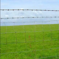 Clôture pour bétail de qualité export, grillage métallique galvanisé durable pour l'élevage, les ranchs et les pâturages