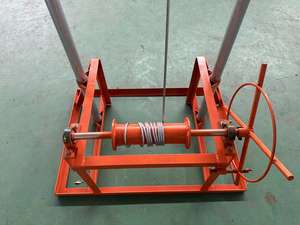 EB-60ポータブル60m折りたたみ式リグ新ガソリン電気井戸掘削ギアポンプモーターギアボックスコア農場用中古土壌 - Product Image 3