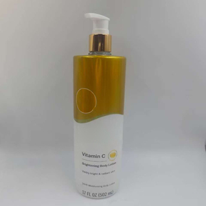 Loción corporal iluminadora con vitamina C 17 fl oz loción hidratante para todo tipo de piel loción para mujeres adultas loción para uso doméstico - Product Image 1
