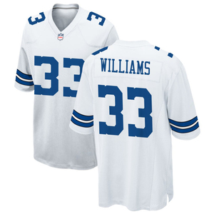 2026 Dallas Jersey Custom American Football Shirts Gestikte Geborduurde Jeugd Uniformen Sportkleding met Logo's Wit - Product Image 5