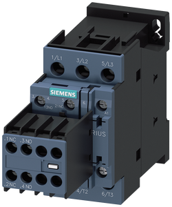 Contactor 3RT20271AC24 32A 24VAC 2NO 2NC, Contactores Magnéticos Térmicos para Control Industrial - Product Image 1