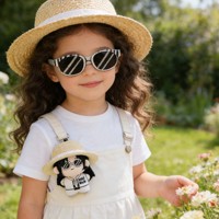 Porte-clés personnalisé en peluche de coton de 5 cm, breloque de sac, aimant de réfrigérateur, broche, mini personnage en peluche pour décoration de sac à dos