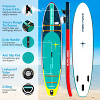 RIDEWAVE Style nouveau design gonfler surf paddleboard usine en gros gonflable sup board paddle board
