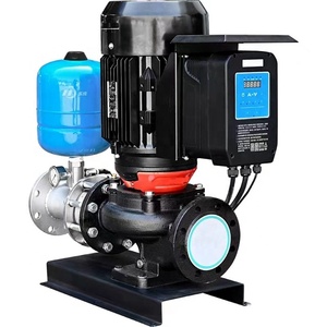 Pompe à eau de surpression verticale entraînée par convertisseur de fréquence série ISG - Product Image 4