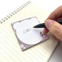 Bloc-notes de poche de papeterie de différentes tailles, bloc-notes personnalisé coloré à la mode, bloc-notes de dessin animé, bloc-notes personnalisé, Offre Spéciale