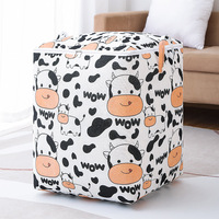 Boîte de rangement écologique en tissu Oxford épais et pliable de grande capacité pour vêtements, chaussettes, sous-vêtements, cravates pour la maison et l'hôtel