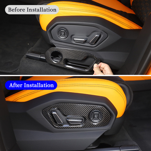 Cornice di Copertura del Pannello Interruttori Sedile in Vera Fibra di Carbonio per Lamborghini Urus 2018-2021, Accessori Decorativi per Interni Auto - Product Image 2