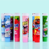 Tube de dentifrice en aluminium-plastique de calibre 12,7-35 mm, 12 ml/9 ml, étiquette privée personnalisée, vente en gros, impression UV avec bouchon à vis HaoShuoDa