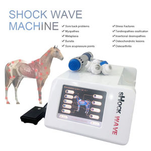Machine de thérapie par ondes de choc pour animaux pour blessures aux tendons et soulagement des douleurs aux genoux 300MJ Cheval Utilisation professionnelle Masseur par ondes de choc Nouveau - Product Image 2