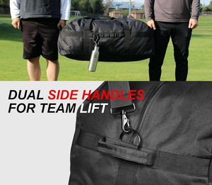 Mochila de Lacrosse de Muestra Gratuita, Bolsa para Equipo de Hockey sobre Césped con Dos Soportes para Palos y Compartimento Separado para Tacos - Product Image 6