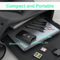 Adaptateur de carte mémoire pour Sony Sandisk/Lexar/progressiade/Ritz Gear/Delkin usb 3.2 10Gbps CFexpress Type B lecteur de carte