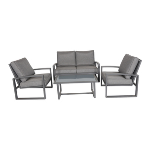 <span class=keywords><strong>Bistro</strong></span> Luxury Outdoor American Style Conversation Set Muebles de patio Muebles de aluminio para exteriores - Product Image 1