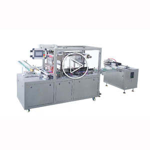 BT600 45 Pcs/Min Electric Automatic High Quality 3D Large-Size Bottle Transparent Film Packaging Machine PLC Textiles Commodity - Product Image 1