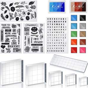 Tampon adhésif fabrication de cartes tampons en silicone transparents ensemble de tampons en caoutchouc transparent d'usine bon marché pour bricolage Scrapbooking - Product Image 5