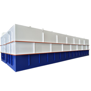 Système intégré de traitement des eaux usées 50000L/heure, contrôle PLC, filtration pour l'industrie alimentaire et usage domestique - Product Image 1