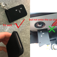Porte-clés pour Renault Scenic Clio Logan Megane 2 3 Koleos, étui pour clé de voiture à 3 boutons
