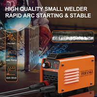 FEIFANKE ARC140 140A Mini Poste à Souder à l'Arc DC, Moteur DC, Efficacité 60%, 220V, Inverseur IGBT, Démarrage à Chaud, Anti-Adhérent, Portable, pour Bricolage Domestique