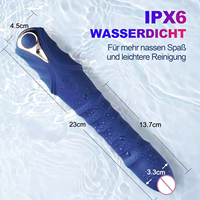 Vibromasseur point G, jouets sexuels pour adultes, gode stimulateur clitoridien, vibromasseur 3 en 1, fournisseur de jouets sexuels 10 modes de poussée et de vibration