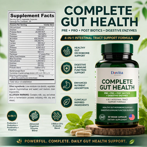 OEM ODM Probiotiques en capsules haute puissance 50 milliards de UFC pour la santé digestive féminine, sans OGM, végétaliens, vente en gros, en vrac B2B - Product Image 2