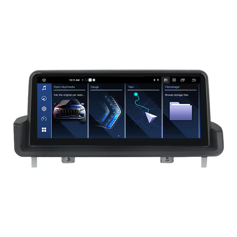 6+128g 360 car camera wireless double din car stereo for BMW E90 Without screen 2005-2012 car radio BT DSP android 12