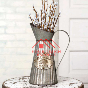 Inicio Hoteles y restaurantes Decoración Maceta colgante galvanizada para hoteles y restaurantes Decoración Jardín Piso Maceta de hierro - Product Image 5